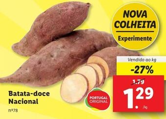 Lidl Batata promoção