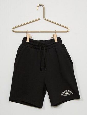 Kiabi Bermudas em moletão com estampado promoção