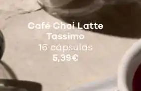 Cápsulas de café tassimo