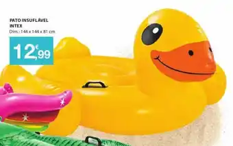 E.Leclerc Pato Insuflável Intex 144x144x81cm promoção