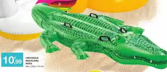 Crocodilo Insuflável Intex 203x114cm