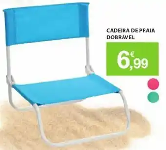 E.Leclerc Cadeira de Praia Dobrável promoção