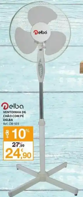 E.Leclerc Delba Ventoinha de Chão com Pé DB-503 promoção