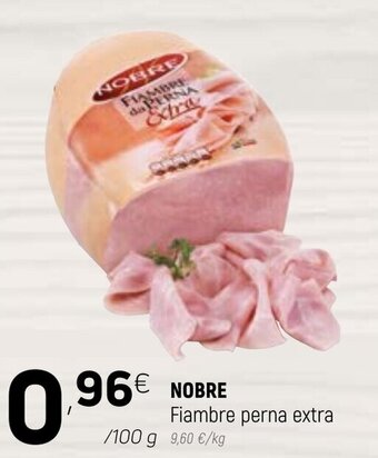 Coviran Nobre Fiambre Perna Extra 100g promoção