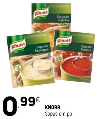Coviran Knorr Sopas em Pó promoção
