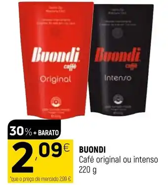 Coviran Boundi Café Original ou Intenso 220g promoção