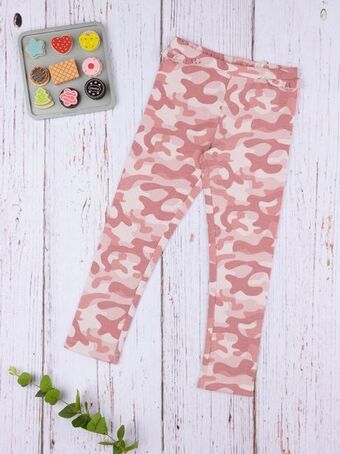 Bimba maculati leggings rosa - prénatal