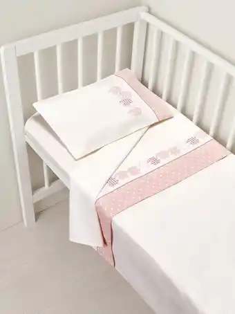 Prénatal Completo para cama com ovelhas rosa e estrelas - prénatal promoção