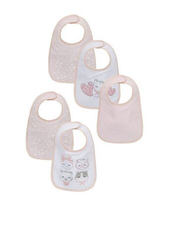Prénatal Pack de 5 babetes em esponja plastificada - prénatal promoção