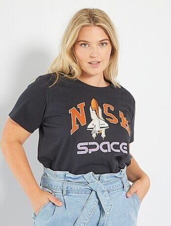 Kiabi T-shirt com estampado 'nasa' promoção