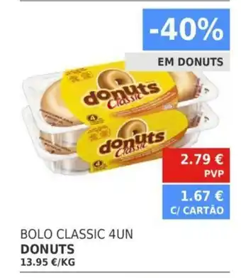 Donuts Bolo Classic 4UN
