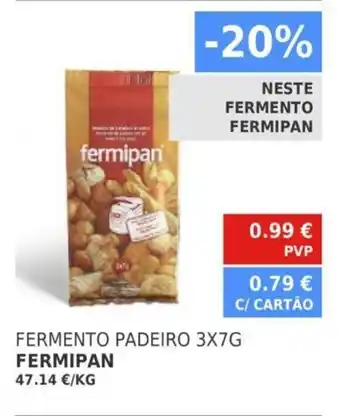 Minipreço Fermipan Fermento Padeiro 3x7G promoção