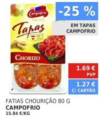Campofrio Fatias Chourição 80G