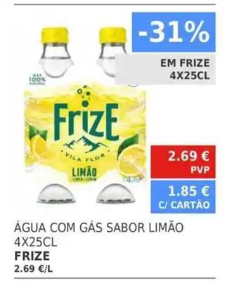 Frize Água Com GÁS Sabor Limão 4x25CL