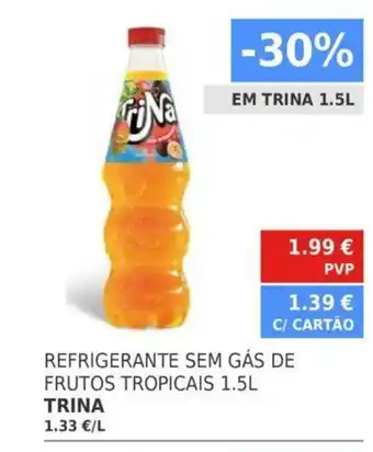 Trina Refrigerante Sem Gás De Frutos Tropicais 1.5L