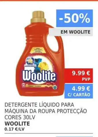Minipreço Woolite Detergente Liquido Para Máquina Da Roupa Protecção Cores 30LV promoção