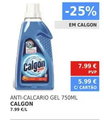 Minipreço Calgon Anti-Calcario Gel 750ML promoção