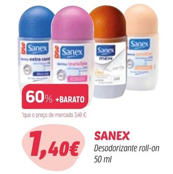 Sanex Desodorizante Roll-On 50ml