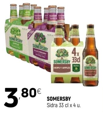 Coviran Somersby Sidra 33cl x 4 u. promoção