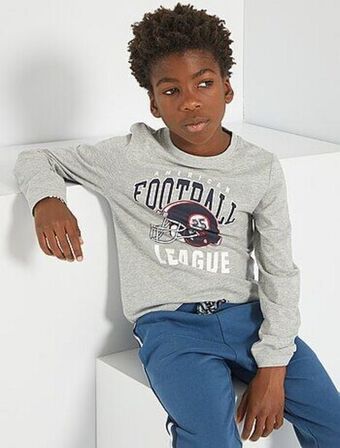 Kiabi T-shirt com estampado 'cool dogs' promoção