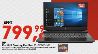 Worten HP Portátil Gaming Pavilion promoção