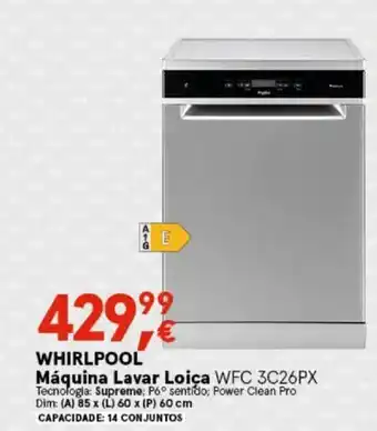 Worten Whirlpool Máquina Lavar Loica promoção