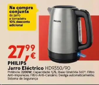 Worten Philips Jarro Eléctrico promoção
