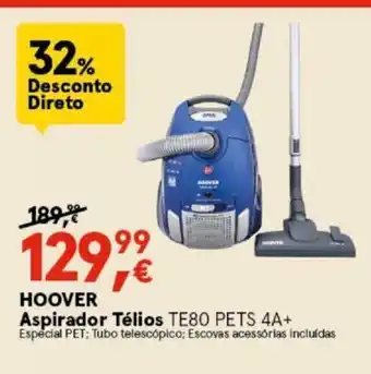 Worten Hoover Aspirador Télios promoção