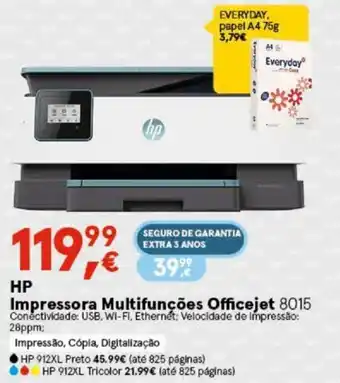 Worten HP - Impressora Multifuncões Officejet promoção