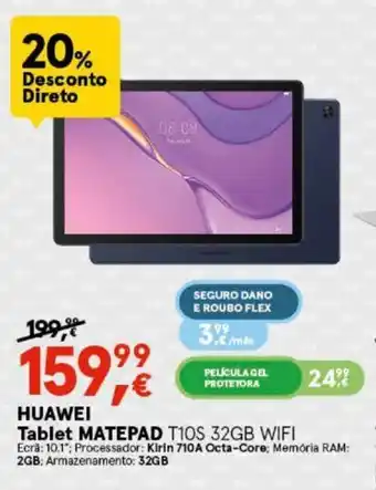 Worten huawei - Tablet Matepad promoção