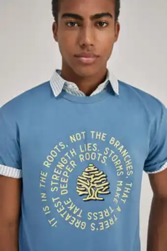 Springfield Camiseta árbol espiral promoção