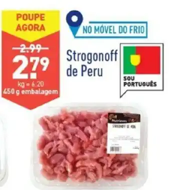 ALDI Strogonoff de Peru 450g promoção