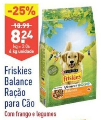 ALDI Friskies Balance Ração para Cão 4kg promoção