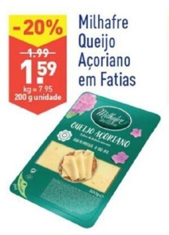 Milhafre Queijo Açoriano em Fatias 200g