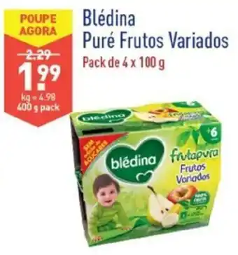ALDI Blédina Puré de Frutos Variados 400g promoção