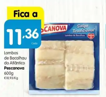 Minipreço Lombos de Bacalhau do Atlantica Pescanova 600g promoção