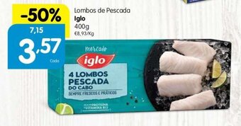 Minipreço Lombos de Pescada Iglo 400g promoção
