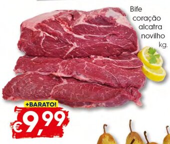 Bolama Bife Coracao Alcatra Novilho 1kg promoção