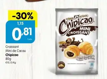Croisant Mini de Cacau Chipicao 80g