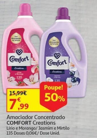 Auchan Amaciador concent comfort promoção