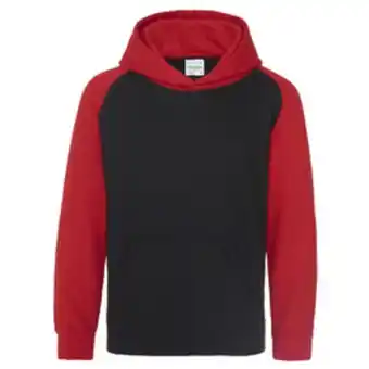 Sweatshirt com capuz baseball awdis