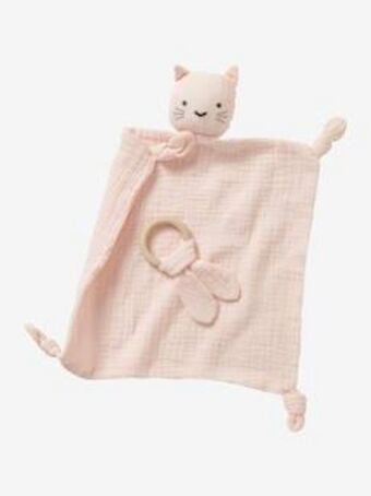 Vertbaudet Boneco doudou + roca redonda - rosa promoção