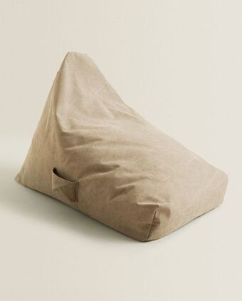 ZARA HOME Pufe de algodão promoção
