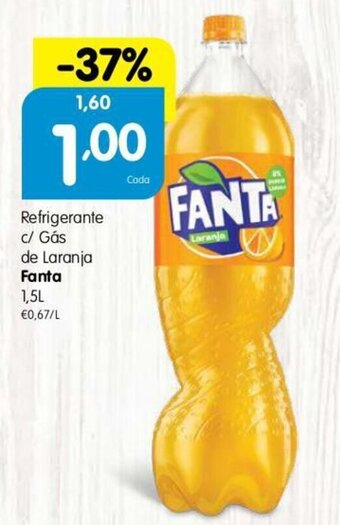 Minipreço Refrigerante c/ gas de Laranja Fanta 1.5L promoção