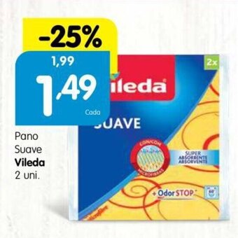 Minipreço Pano Suave Vileda 2 uni. promoção