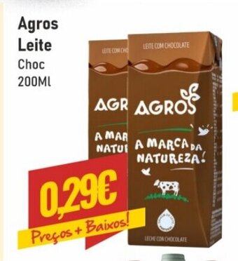 Belita Agros leite Choc 200ml promoção