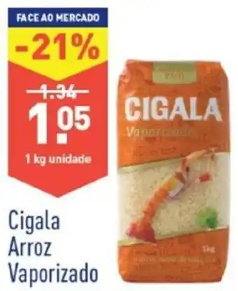 ALDI Cigala Arroz Vaporizado 1kg promoção