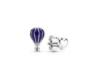 Pandora Brincos hot air ballon & heart promoção