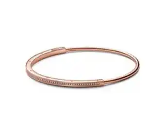 Pandora Bangle pandora signature pavé promoção