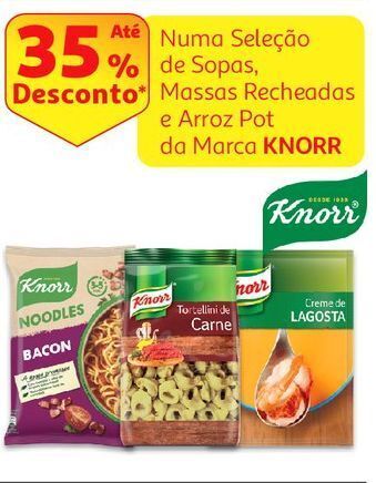 Auchan Sopas em po knorr promoção